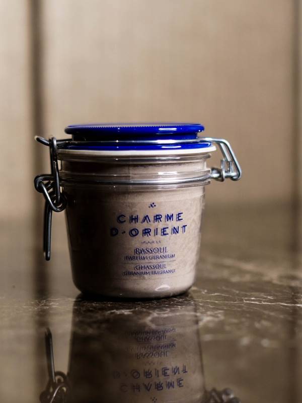 Charme dOrient Hammam Ritual - Rhassoul with Geranium