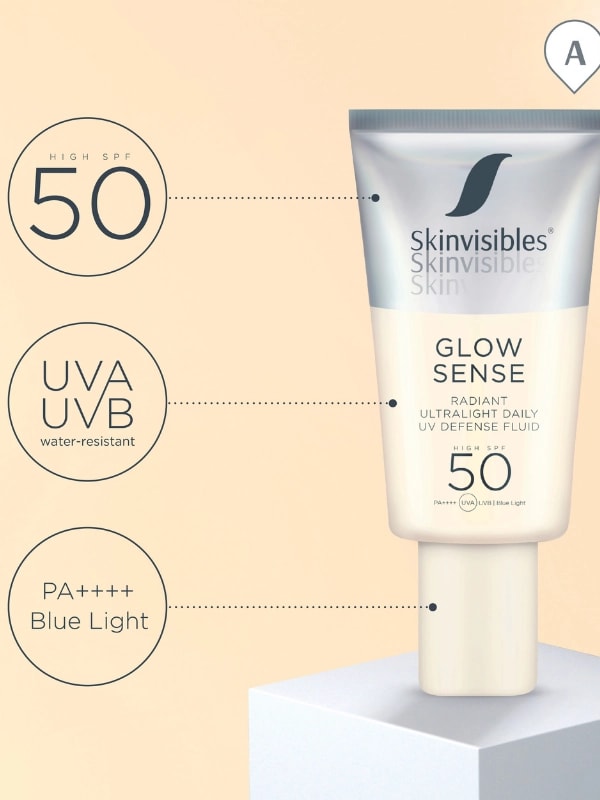 Skinvisibles Glow Sense Fluid SPF 50 PA++++