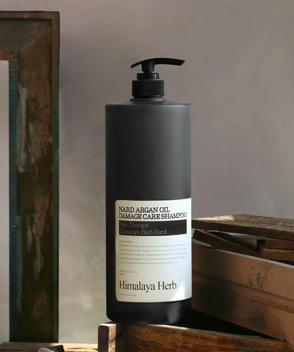  Nard Argan Oil Damage Care Shampoo - Argan Yağı İçeren Hasar Görmüş Saçlara Özel Şampuan 1.5L