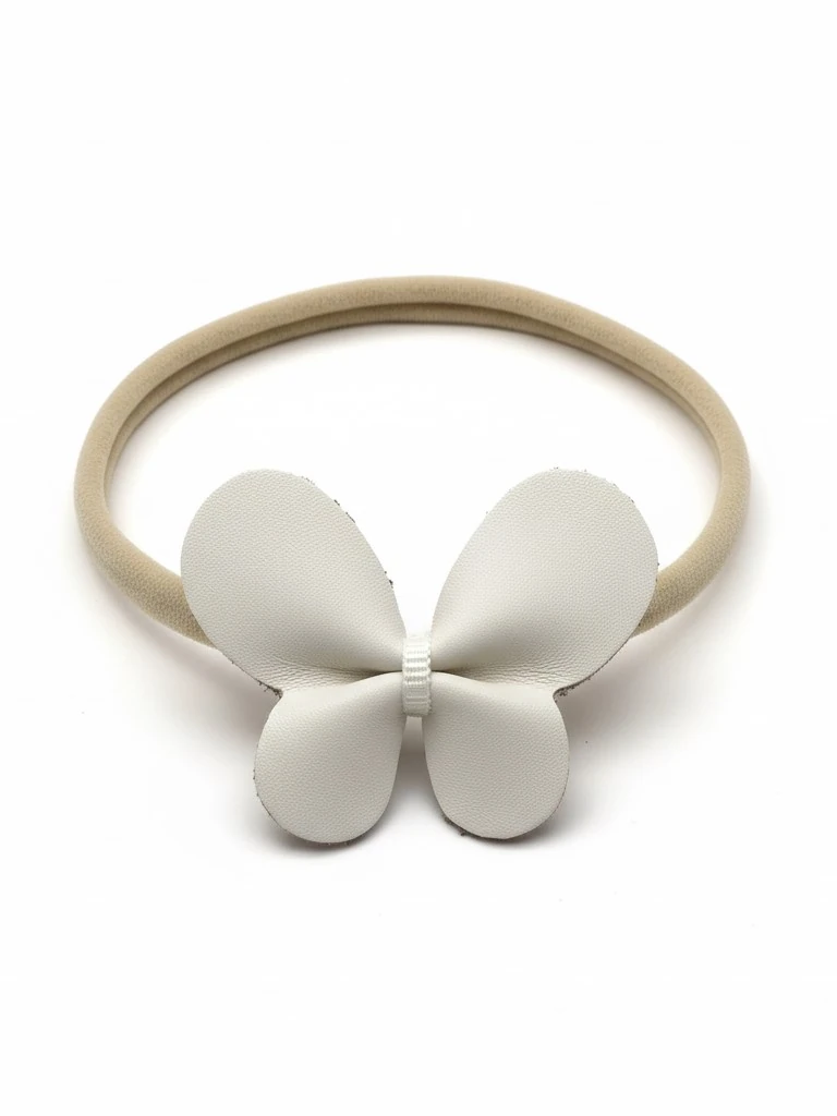 BUTTERFLY HEADBAND ECROU