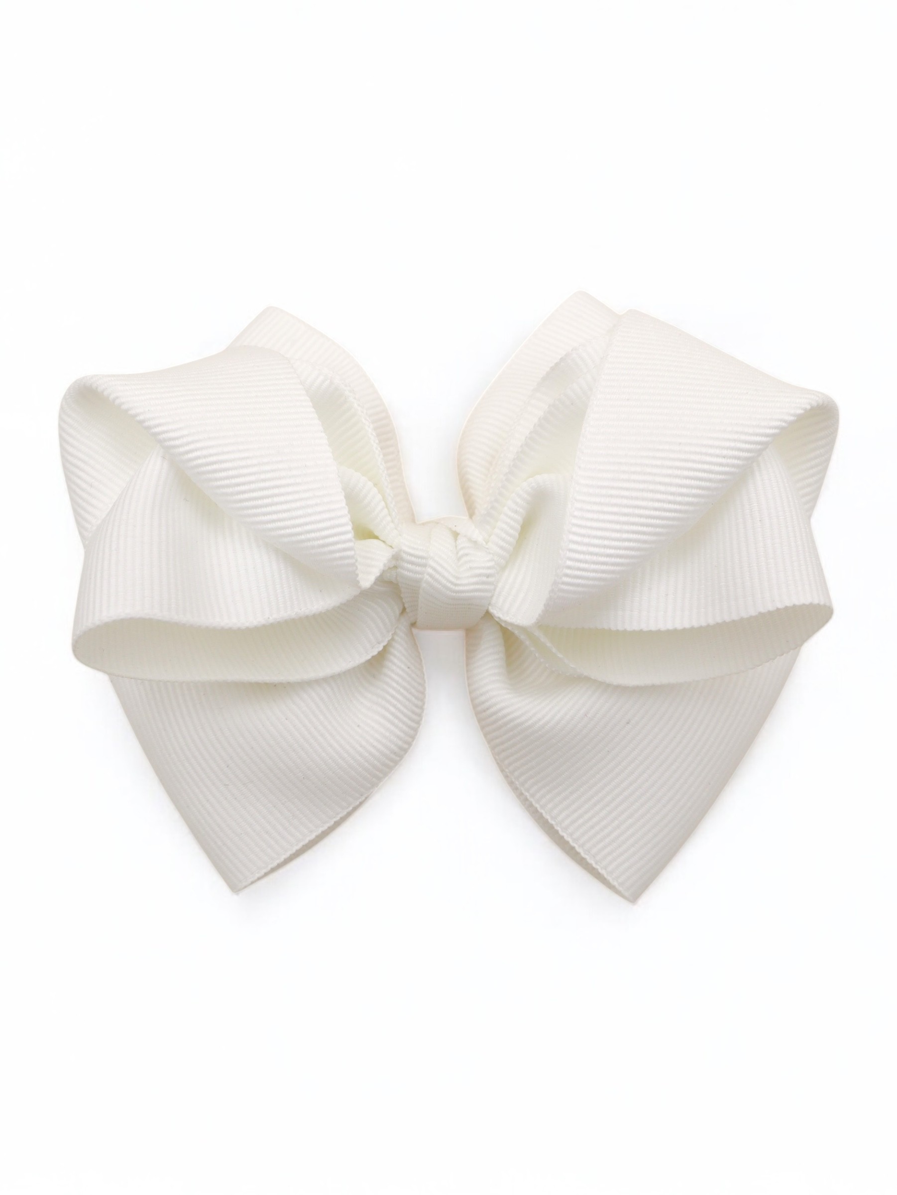BIG BOW WHITE CLIP