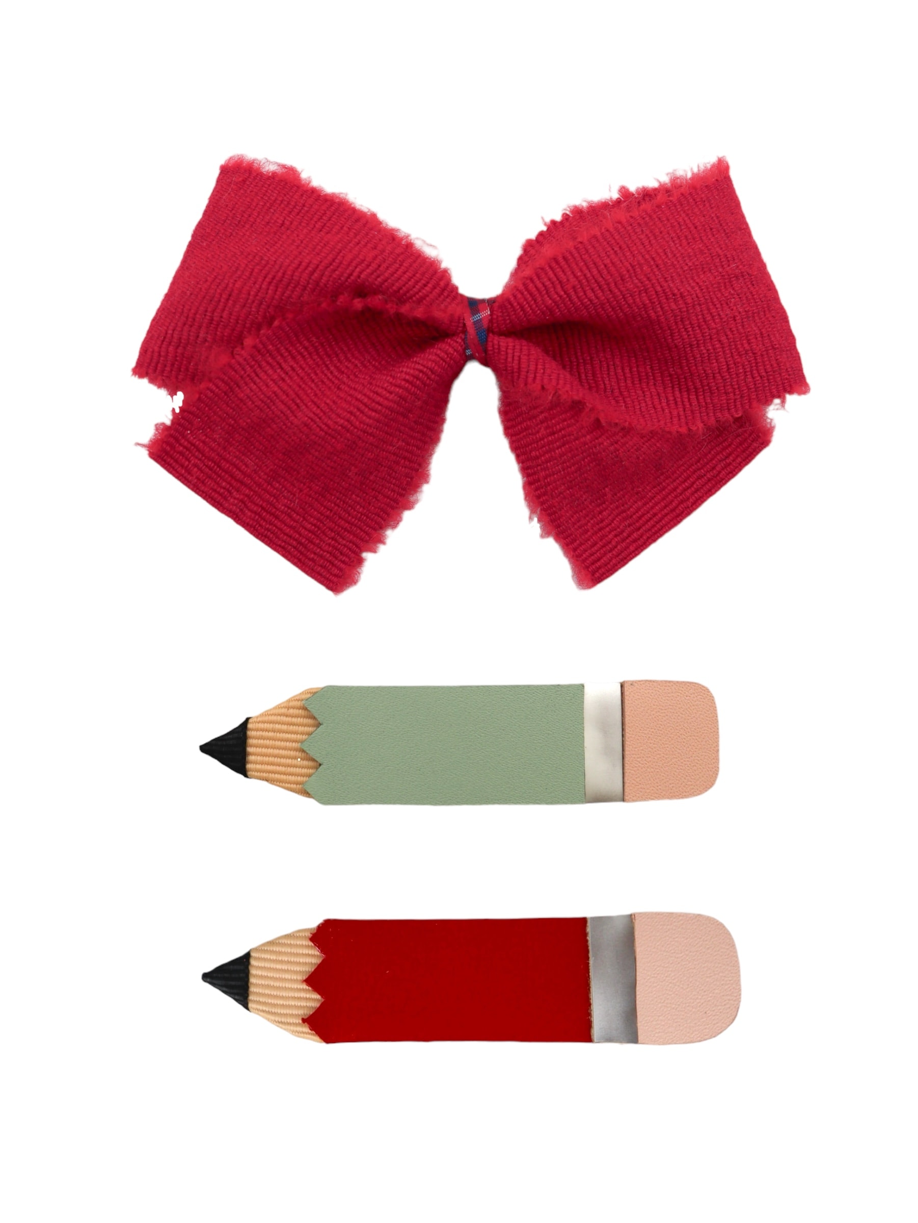 SCHOOL RED  CLIPS