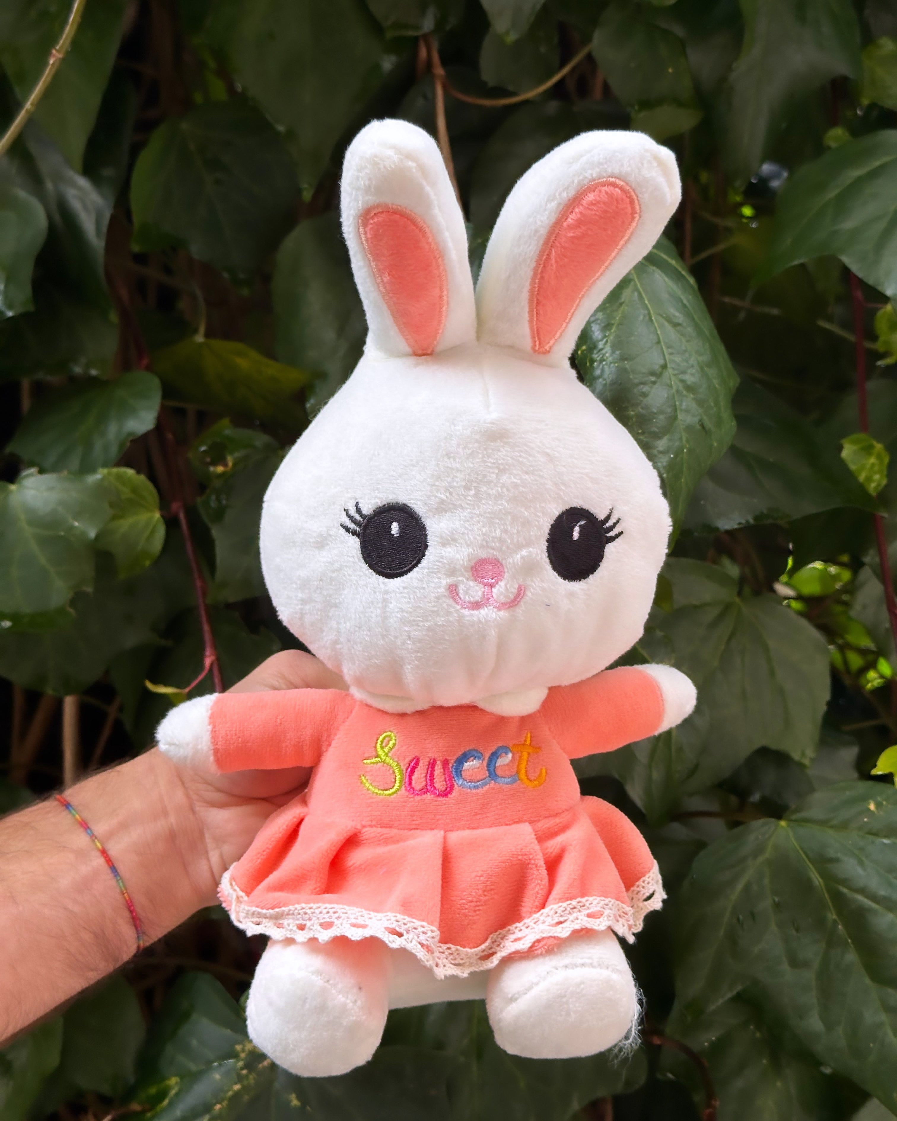 30 Cm Pembe  Sweet Tavşan