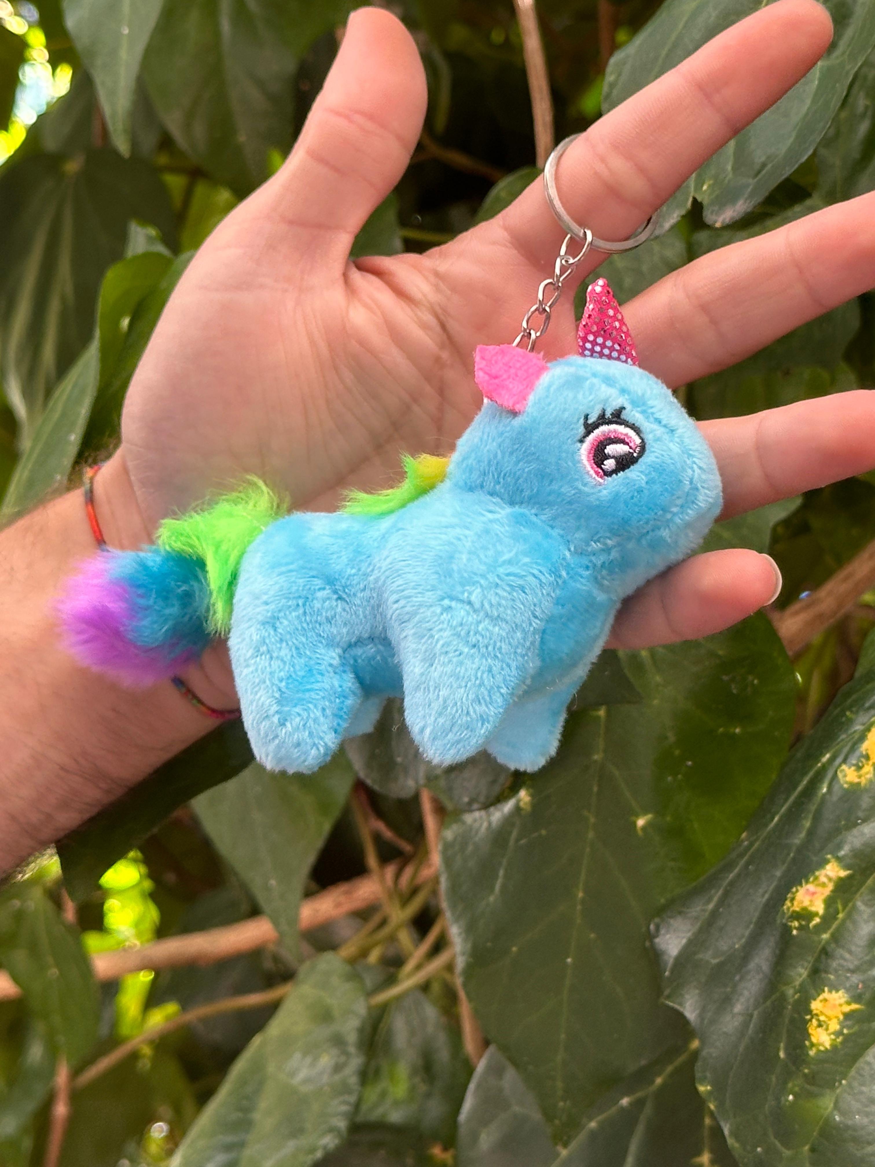 Pelüş Unicorn Anahtarlık 12'li Paket