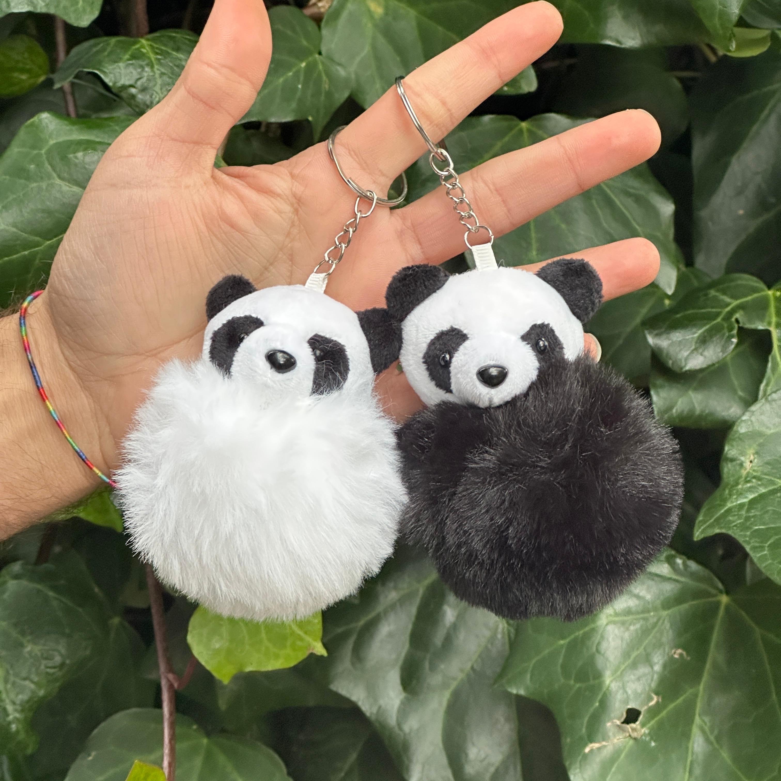 Ponponlu  Panda Anahtarlık 12'li Paket
