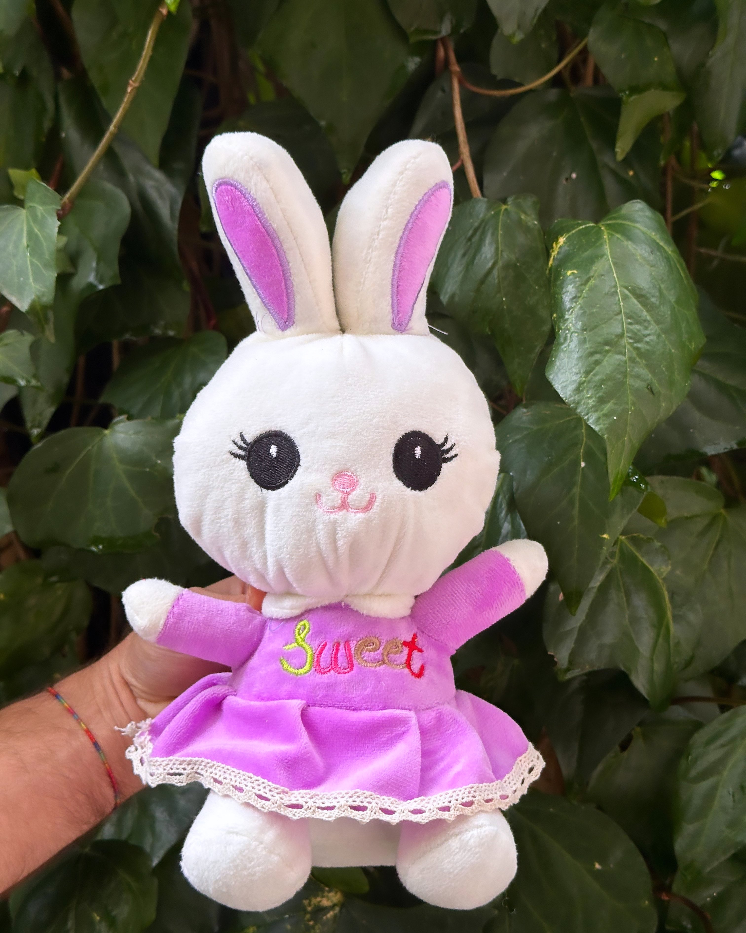 30 Cm Mor  Sweet Tavşan