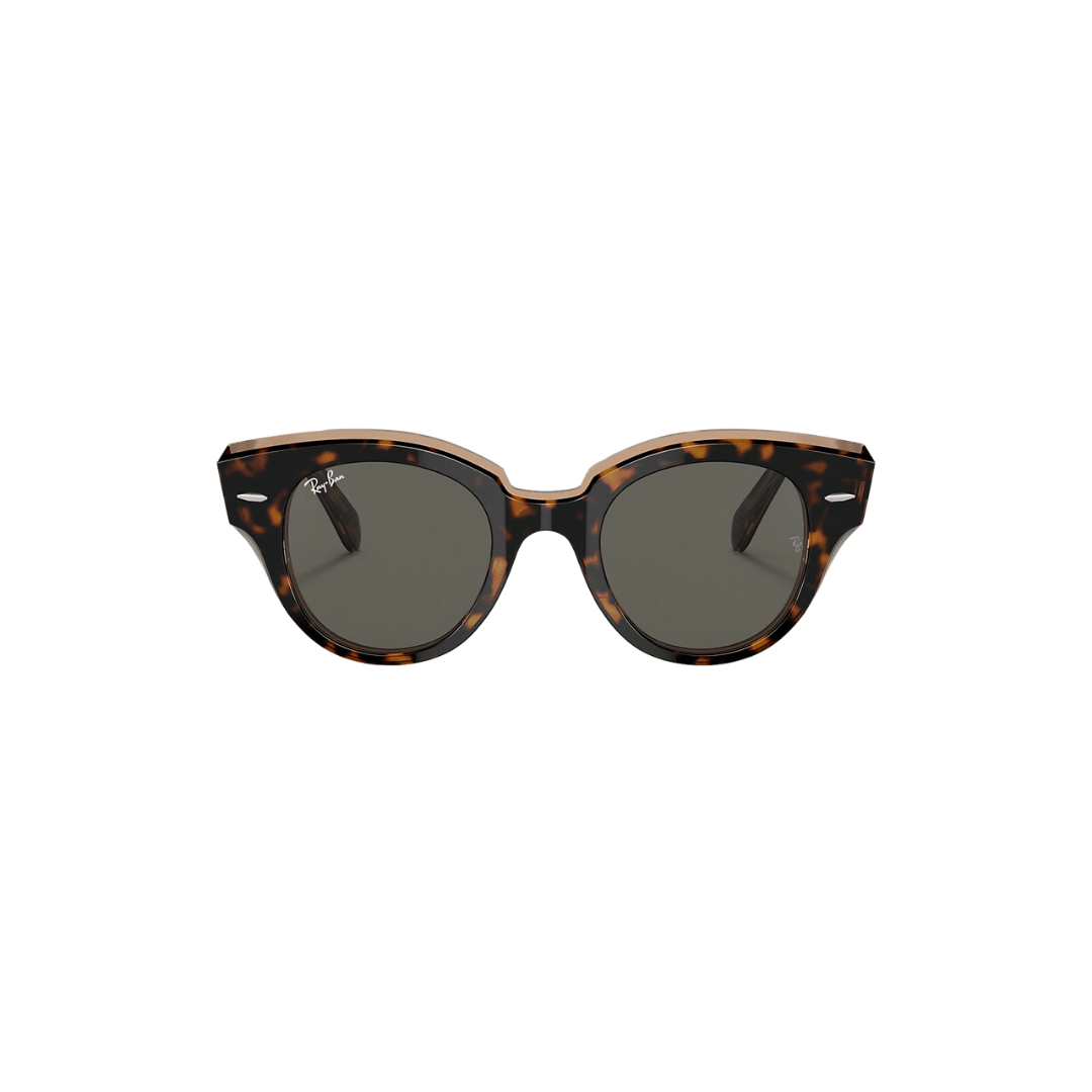 RB 2192 Round Metal - Kahverengi - Classic Tortoise