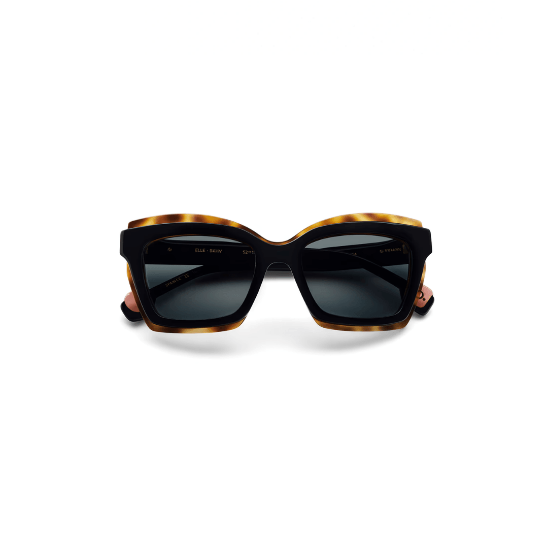 Elle - Classic Tortoise - Black