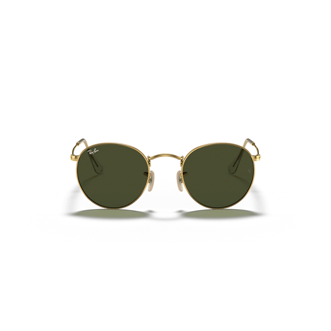 RB 3447 Round Metal - Gold - Yeşil