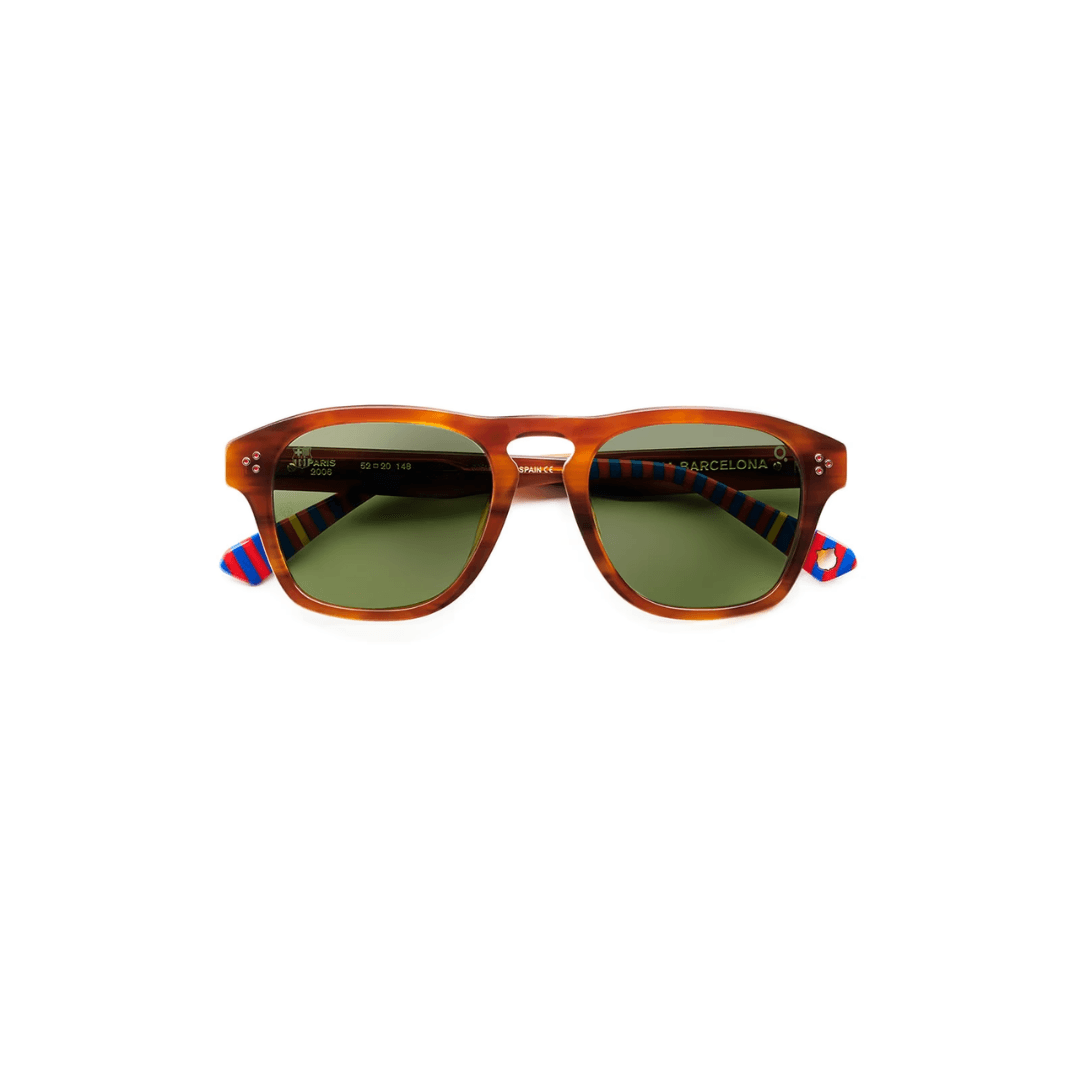 Barça x Paris - Kahverengi - Classic Tortoise