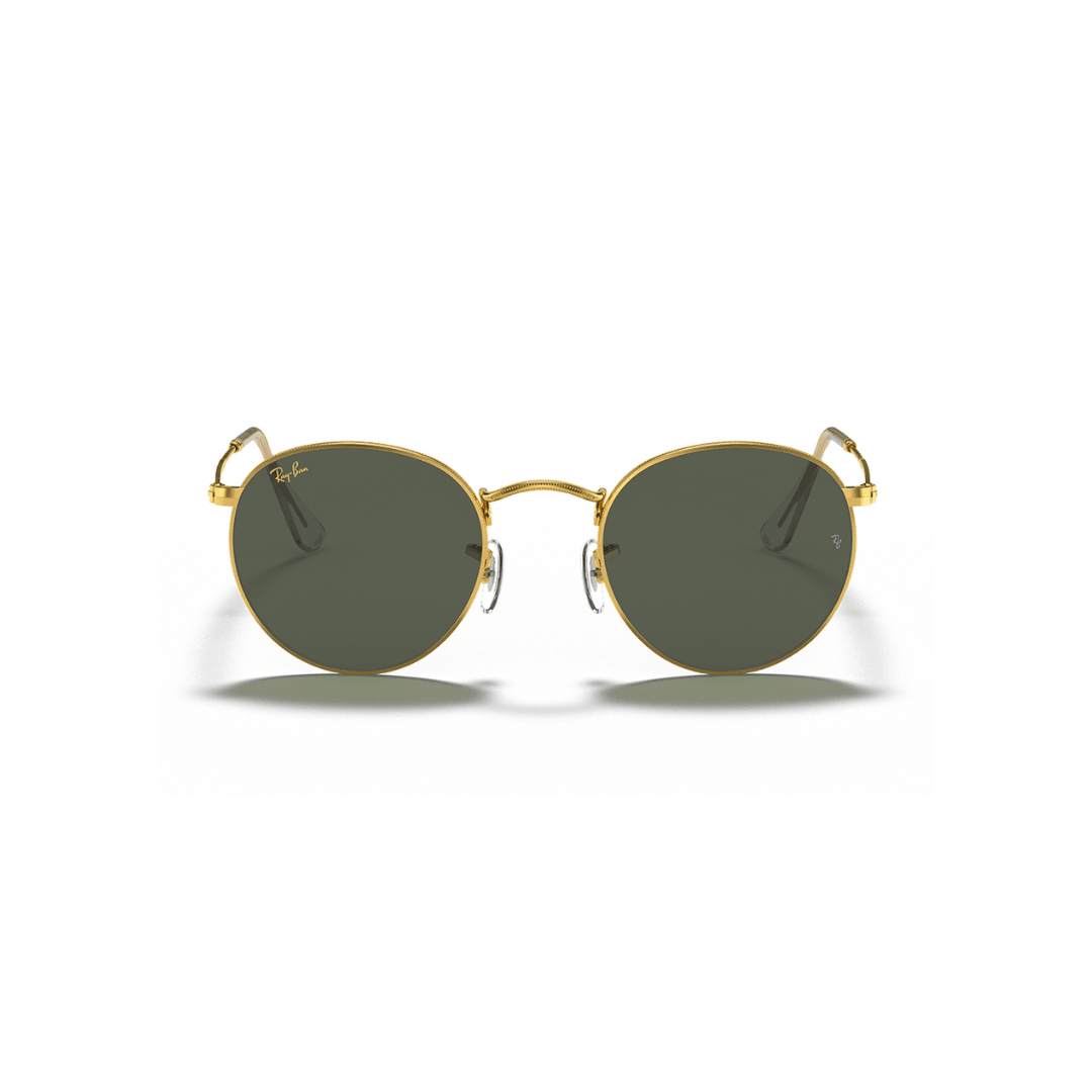 RB 3447 Round Metal - Gold- Siyah