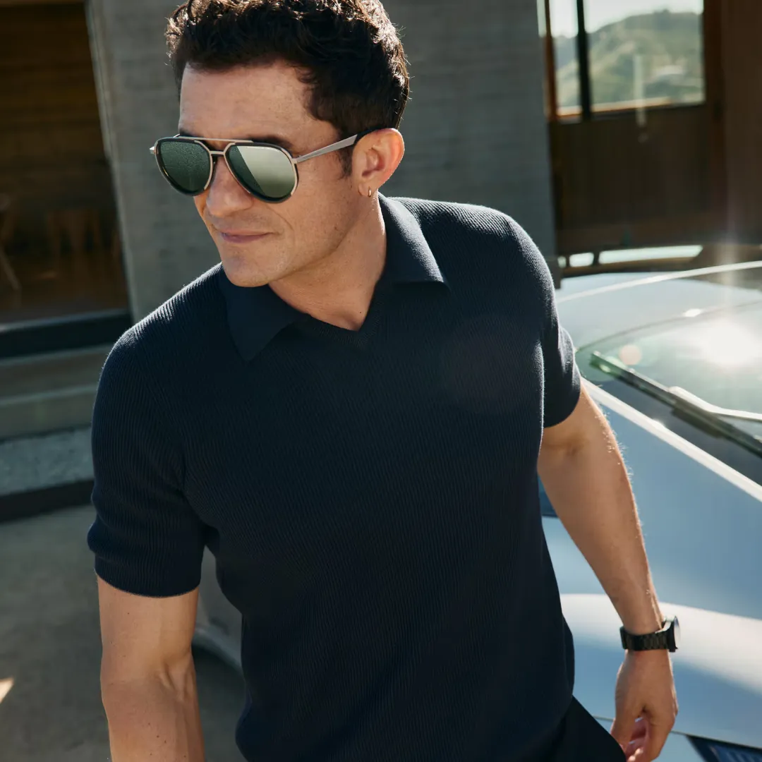 Orlando Bloom x Porsche Design. The beginning of a new journey.