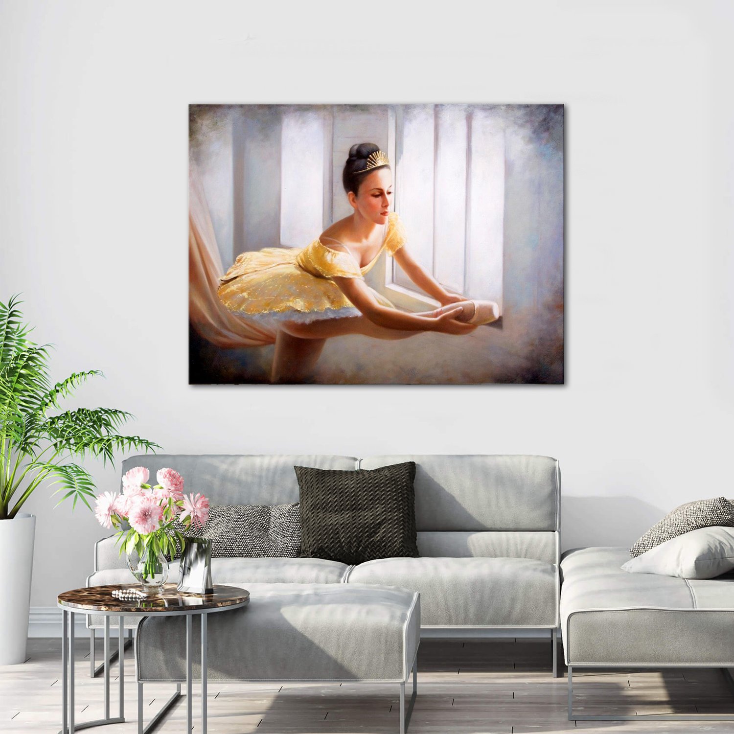 Elegant Stance - Canvas Paintings