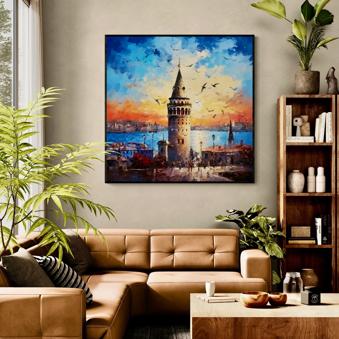 Galata - Yağlı Boya Tablolar