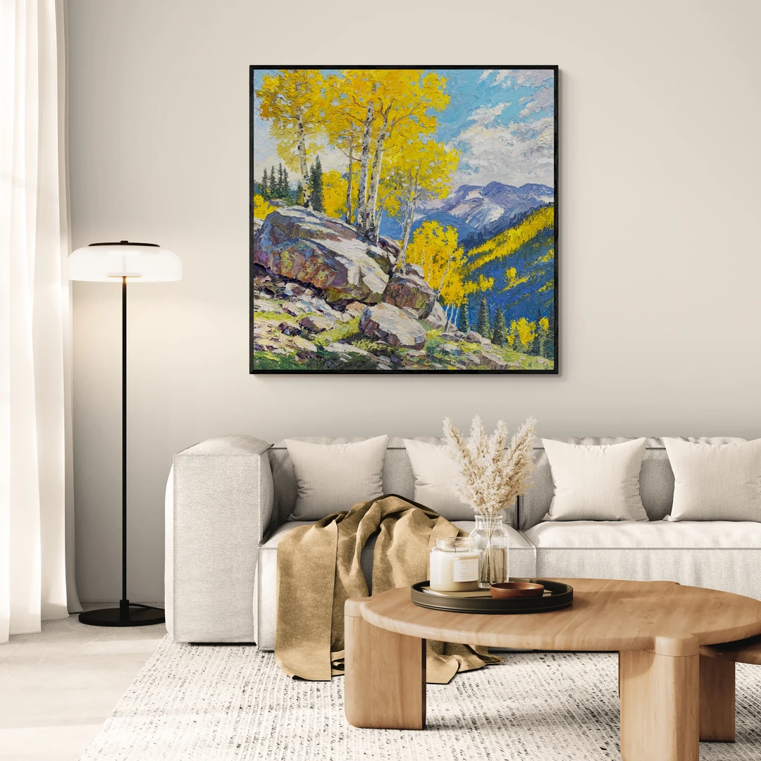 Dağ Havası - Yağlı Boya Tablolar