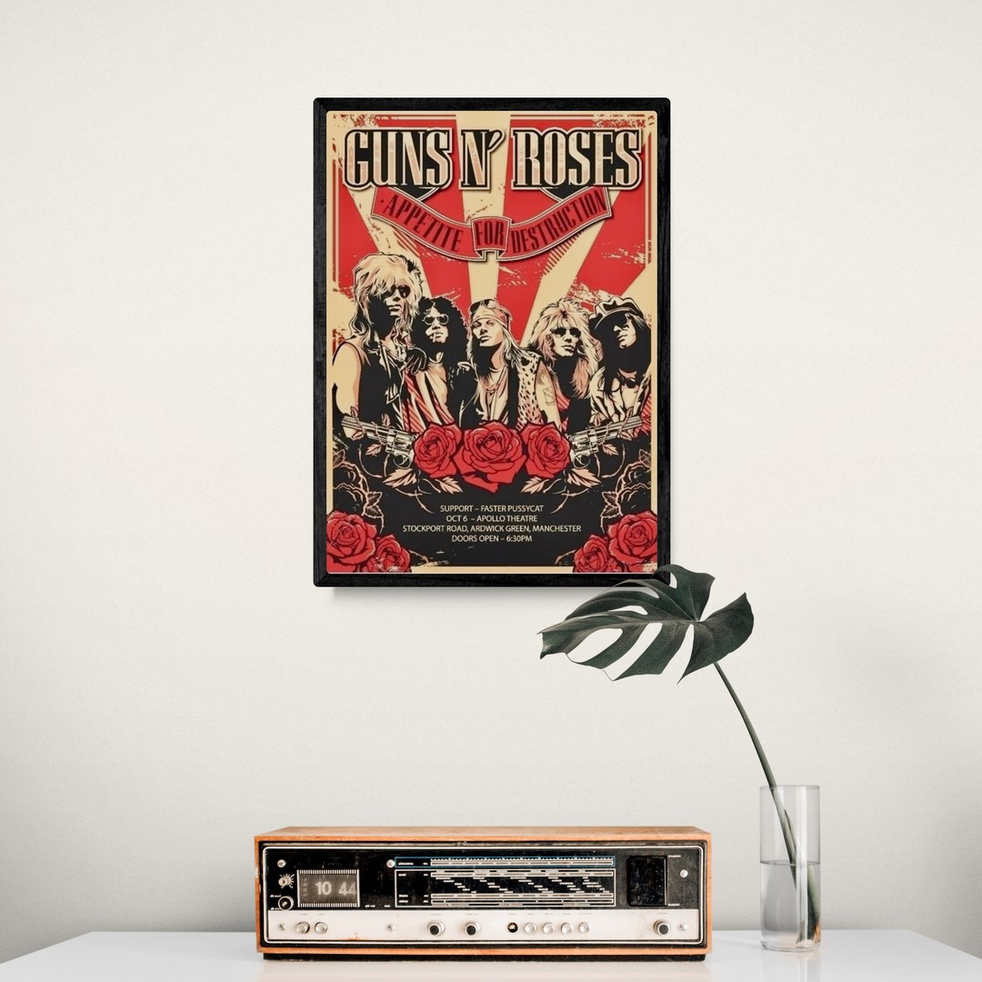 Guns N Roses - Kanvas Tablolar