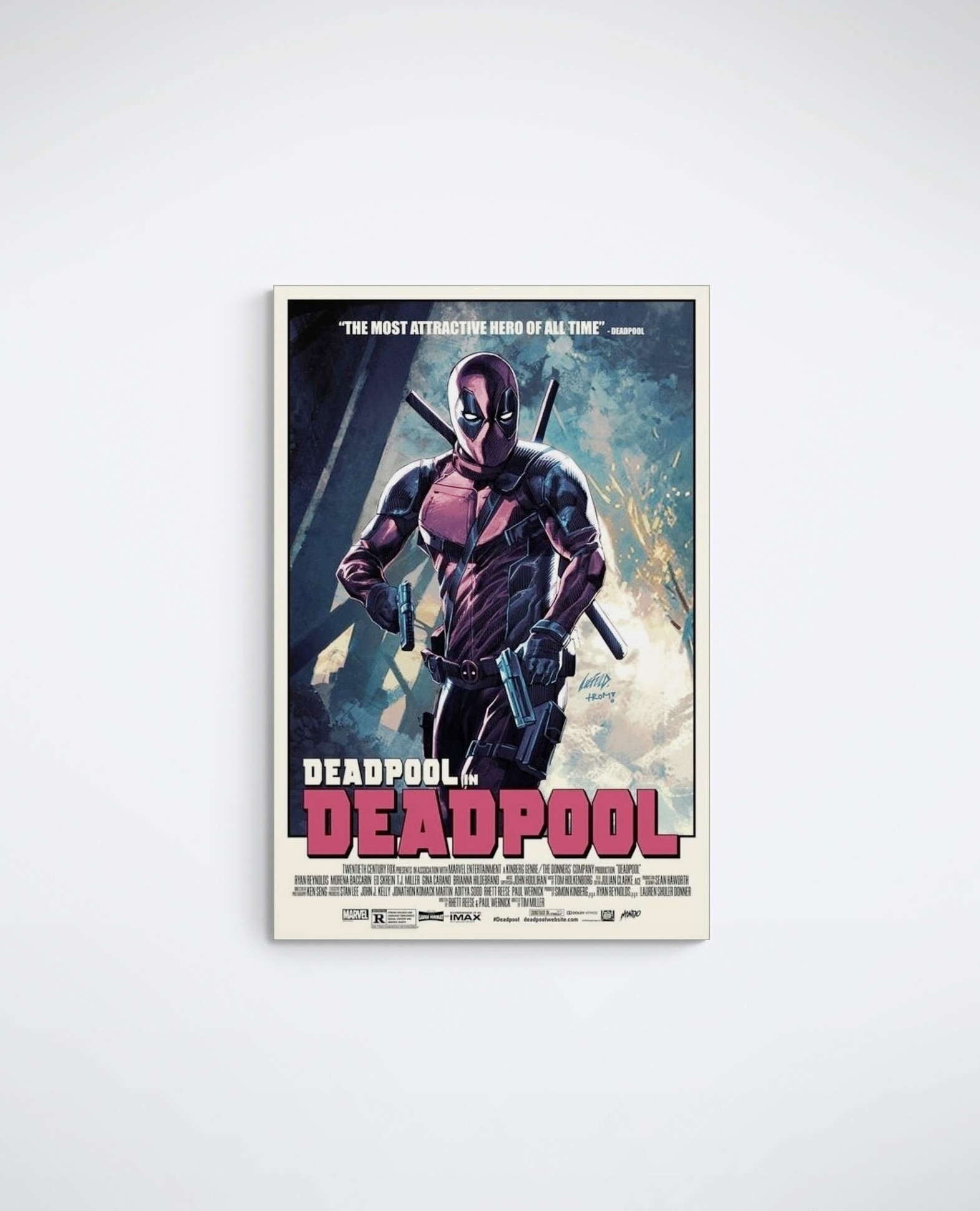 Deadpool - Kanvas Tablolar