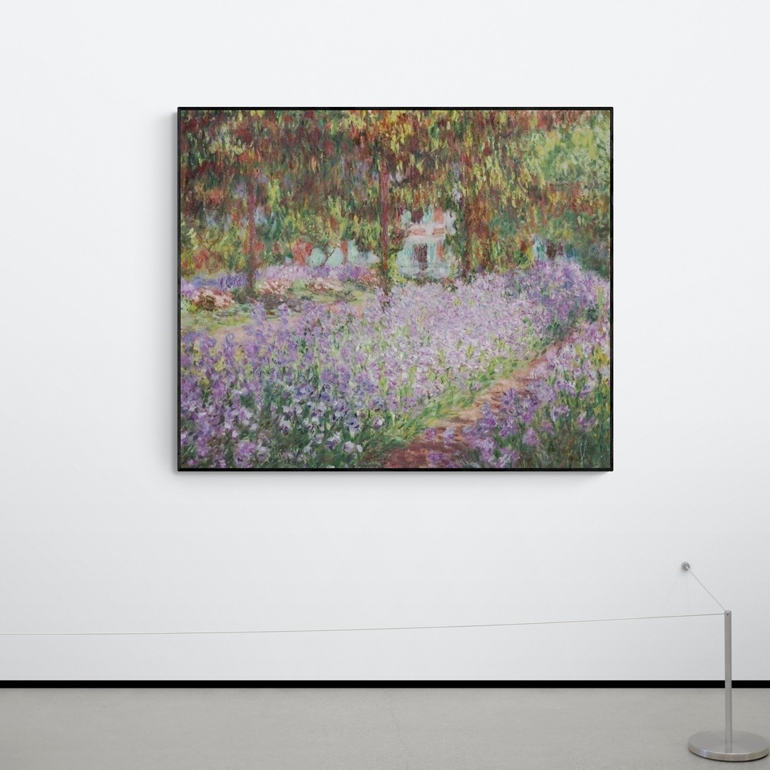 Irises in Monet’s Garden (1900) - Claude Monet
