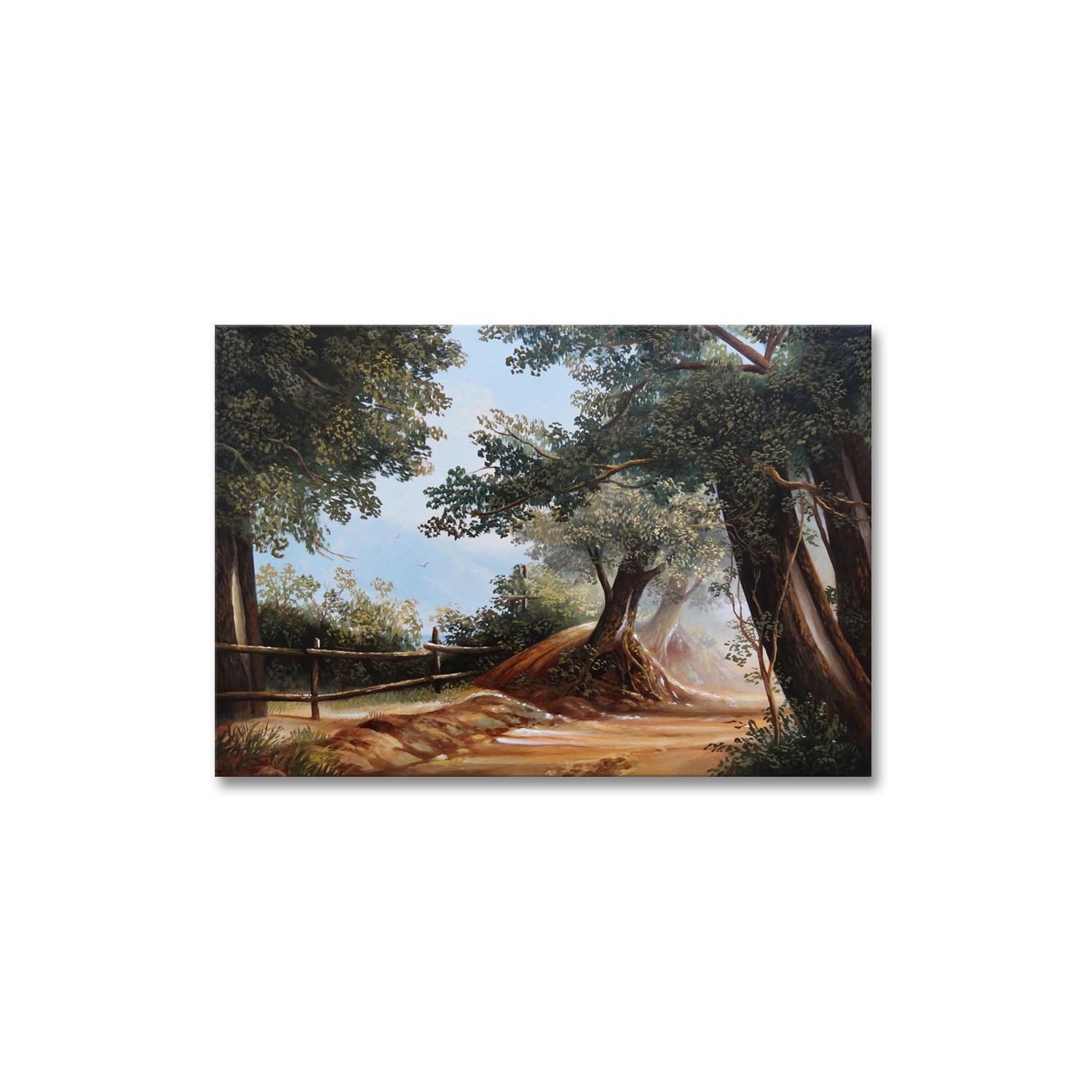 Forest Path - Oil Paintings