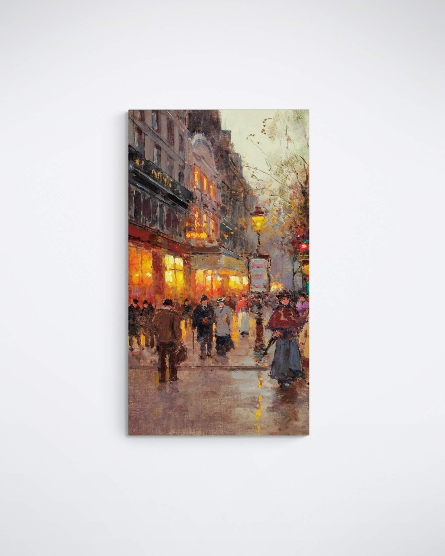 European Streets - Oil Paintings