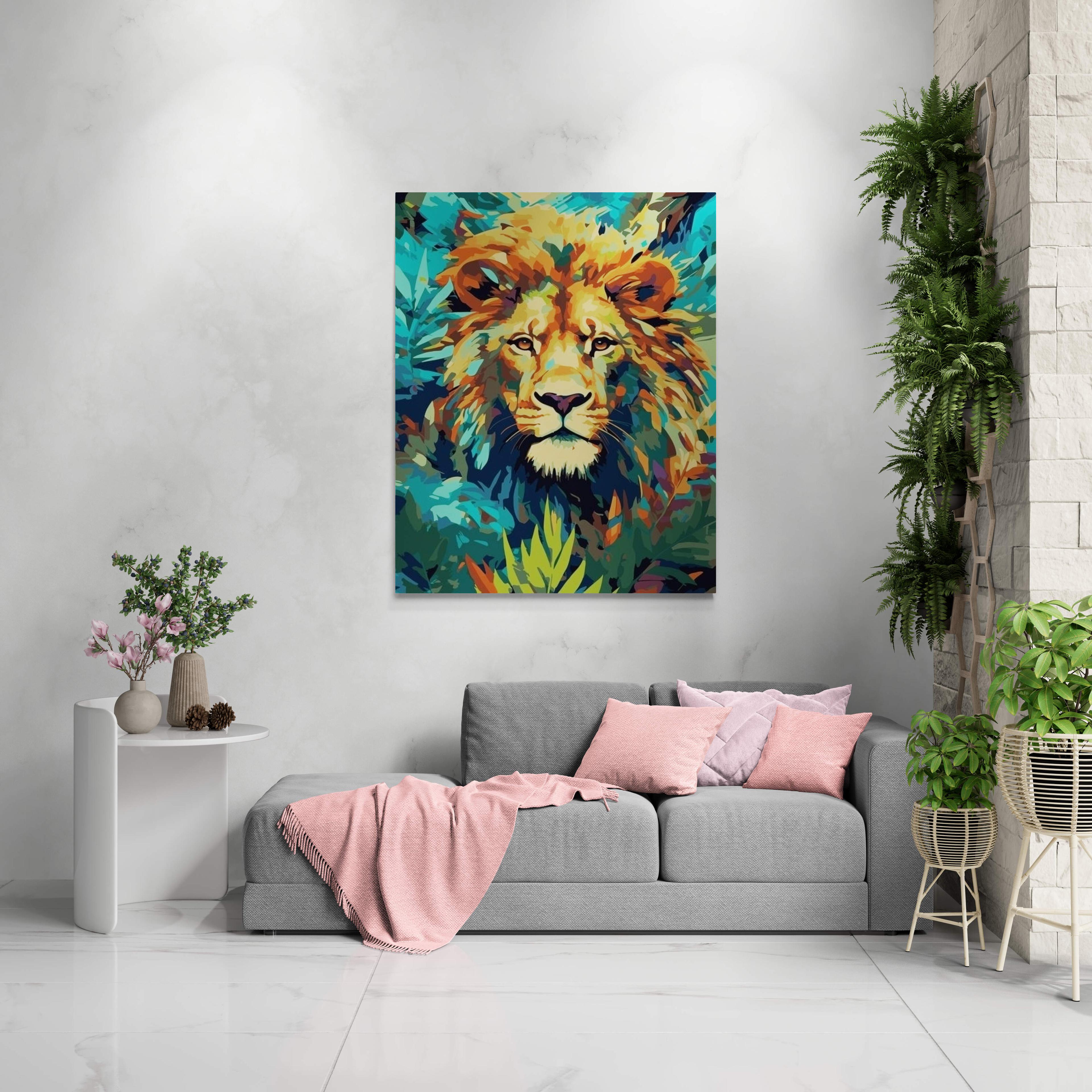 Lion - Oil Paintings