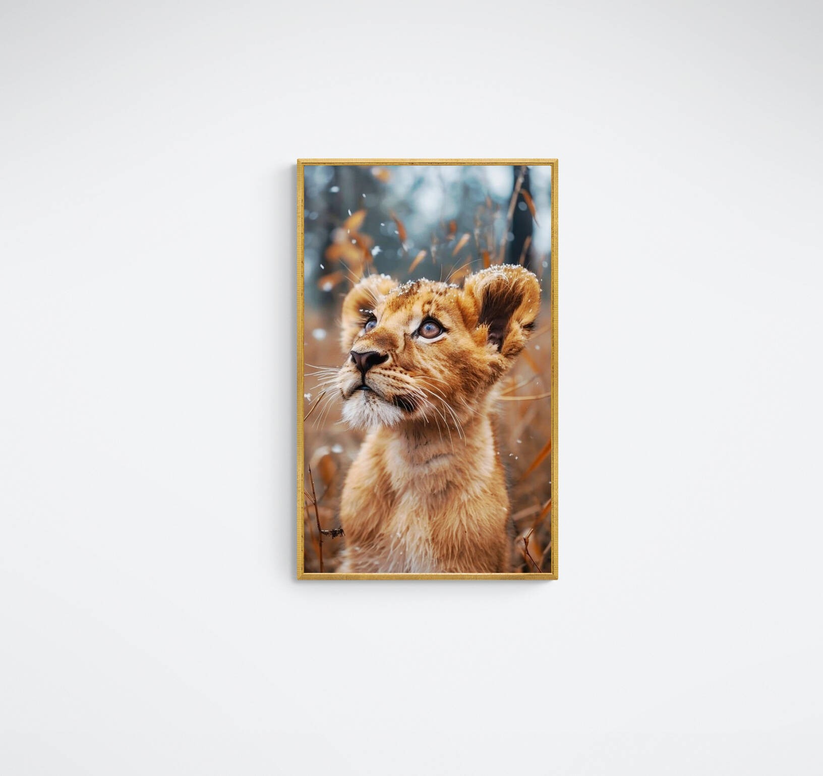 Lion Cub - Canvas Paintings