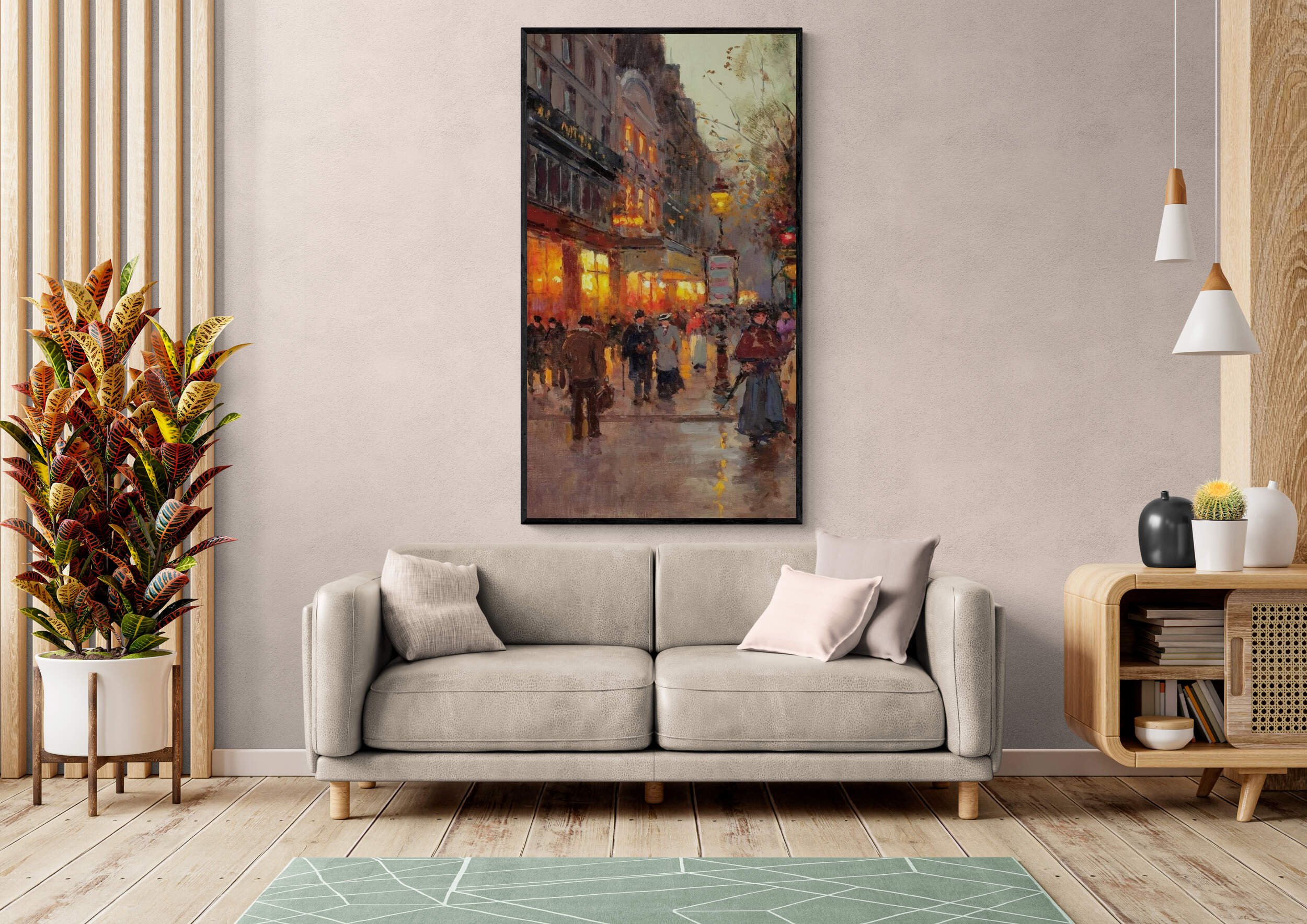 European Streets - Oil Paintings