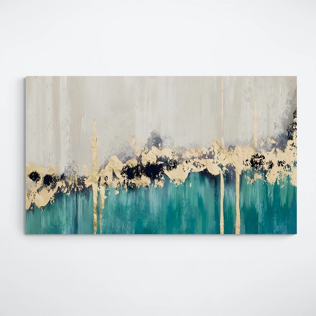 Yeşil Vurgu - Yağlı Boya Tablolar