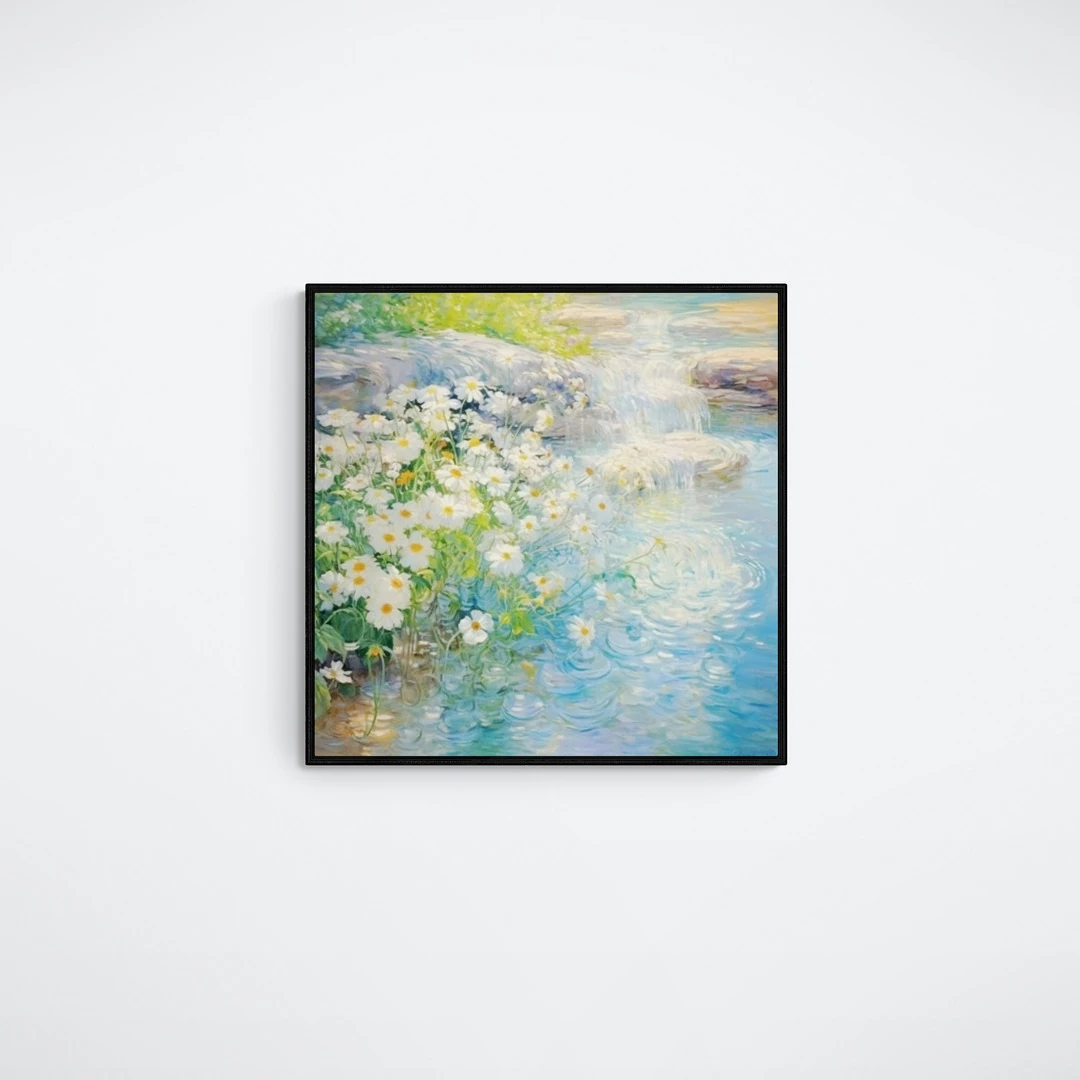 Nehir Kenarı - Yağlı Boya Tablolar