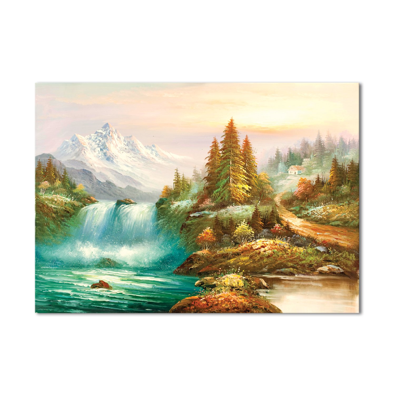 Roar of the Waterfall - Canvas Paintings