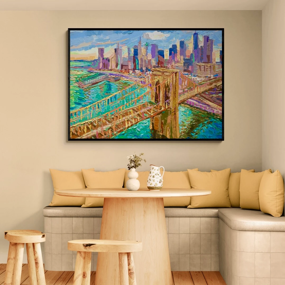 Downtown - Yağlı Boya Tablolar