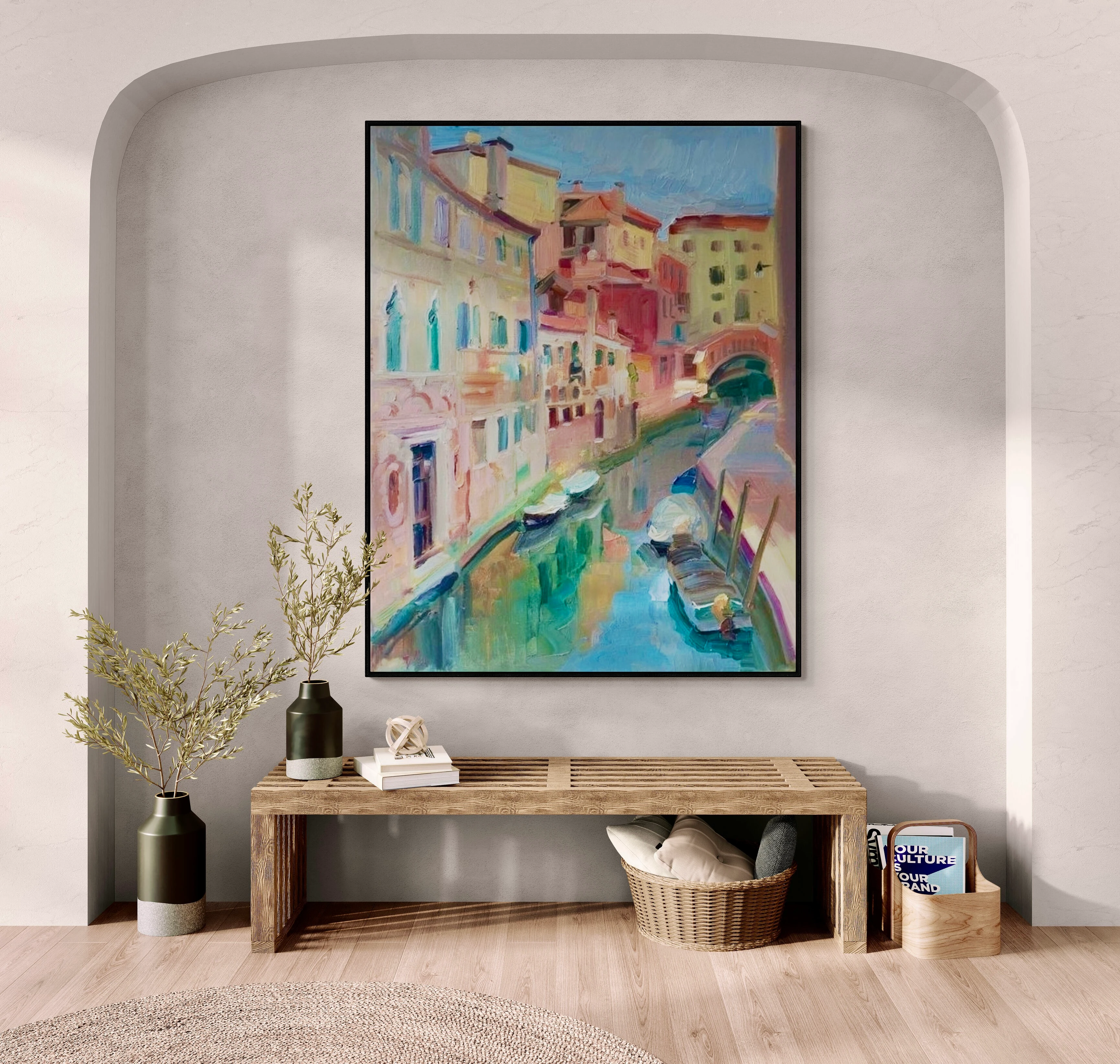 Kanala Bakış - Yağlı Boya Tablolar