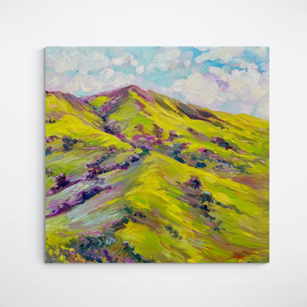 Huzurlu Tepe - Yağlı Boya Tablolar