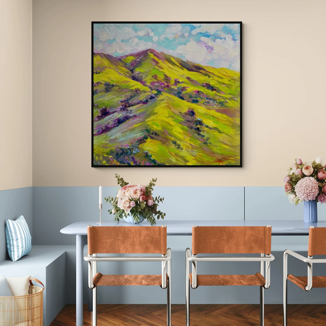 Huzurlu Tepe - Yağlı Boya Tablolar