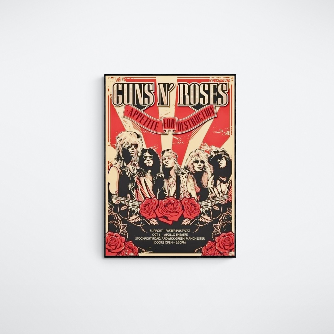 Guns N Roses - Kanvas Tablolar