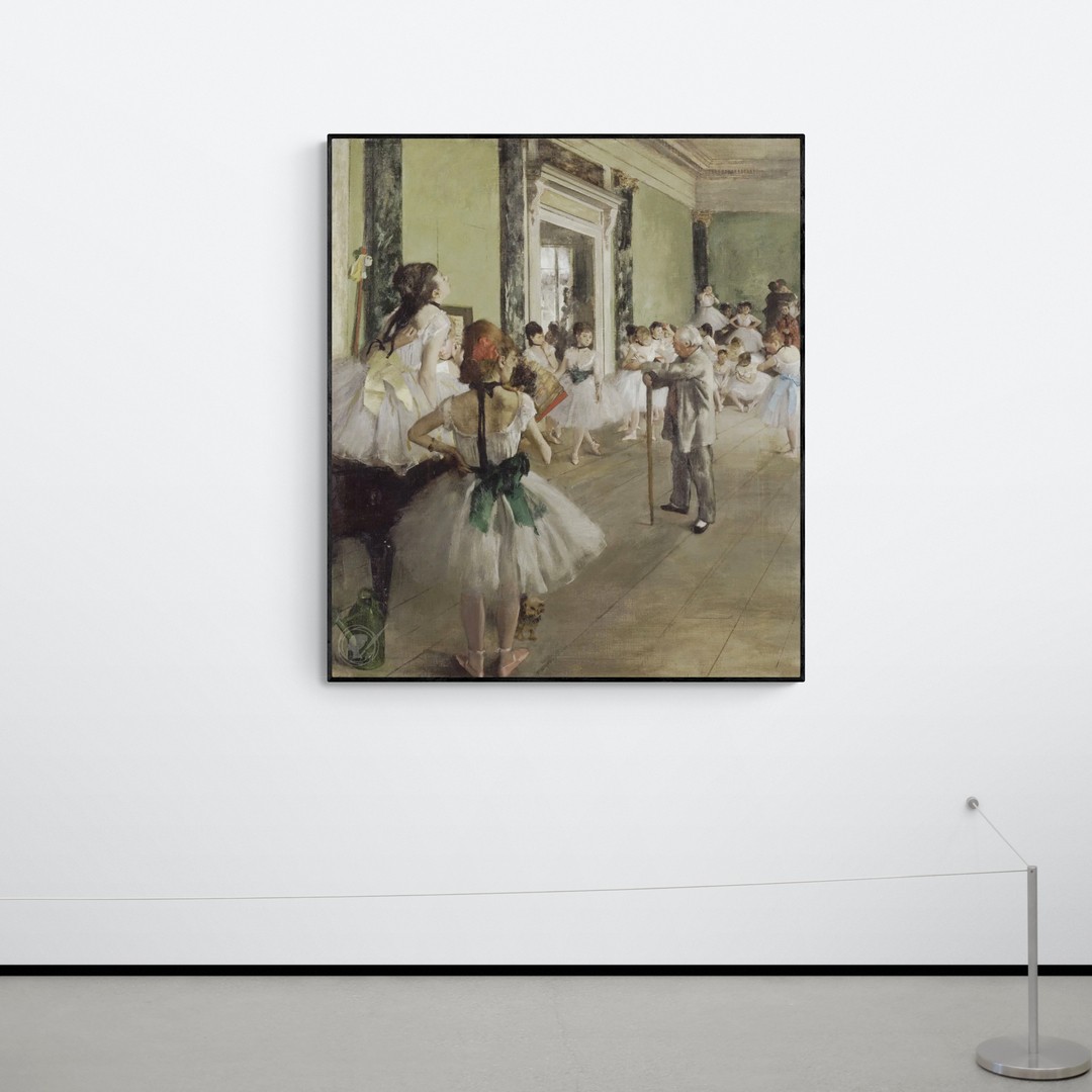 The Ballet Class (1874–1876) - Edgar Degas