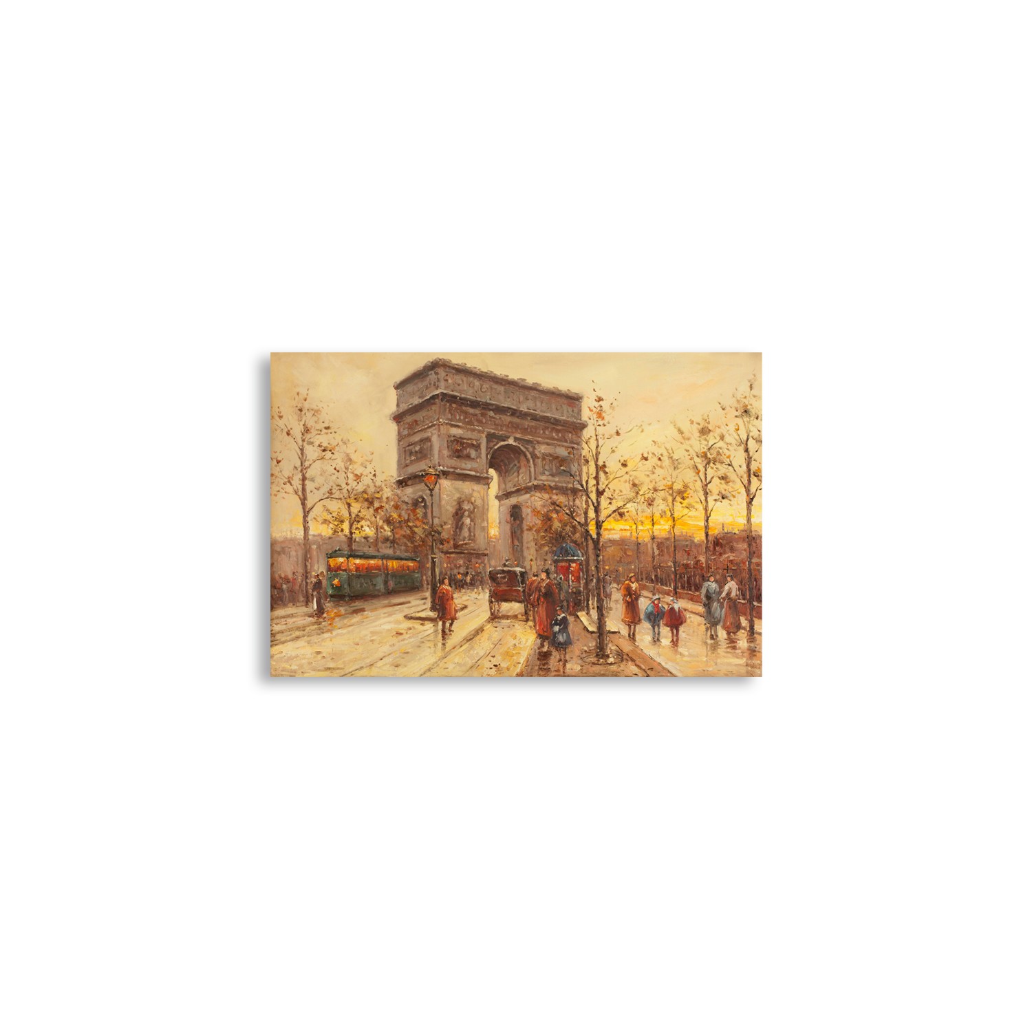 Paris Arc de Triomphe - Kanvas Tablolar