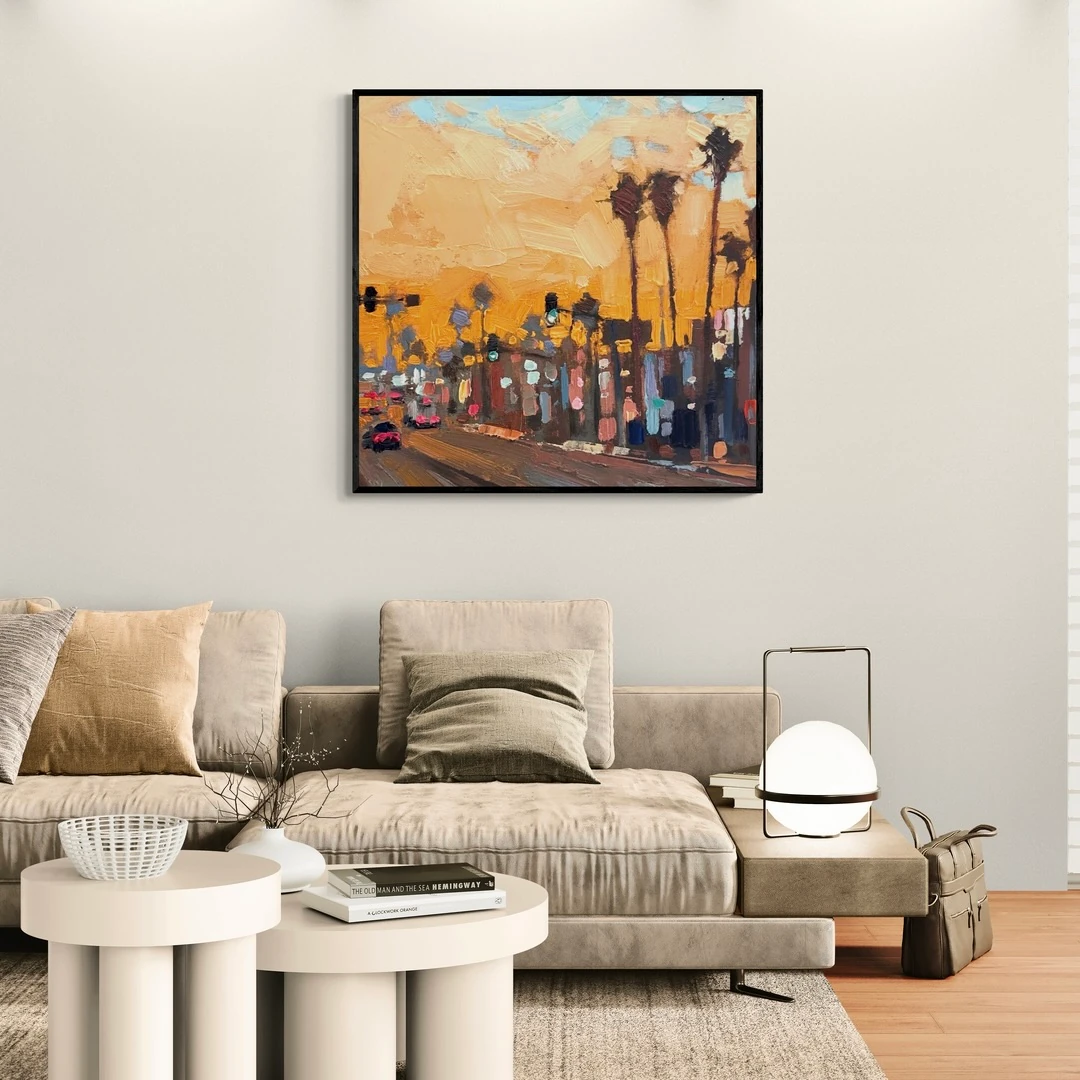 Şehir İçi - Yağlı Boya Tablolar