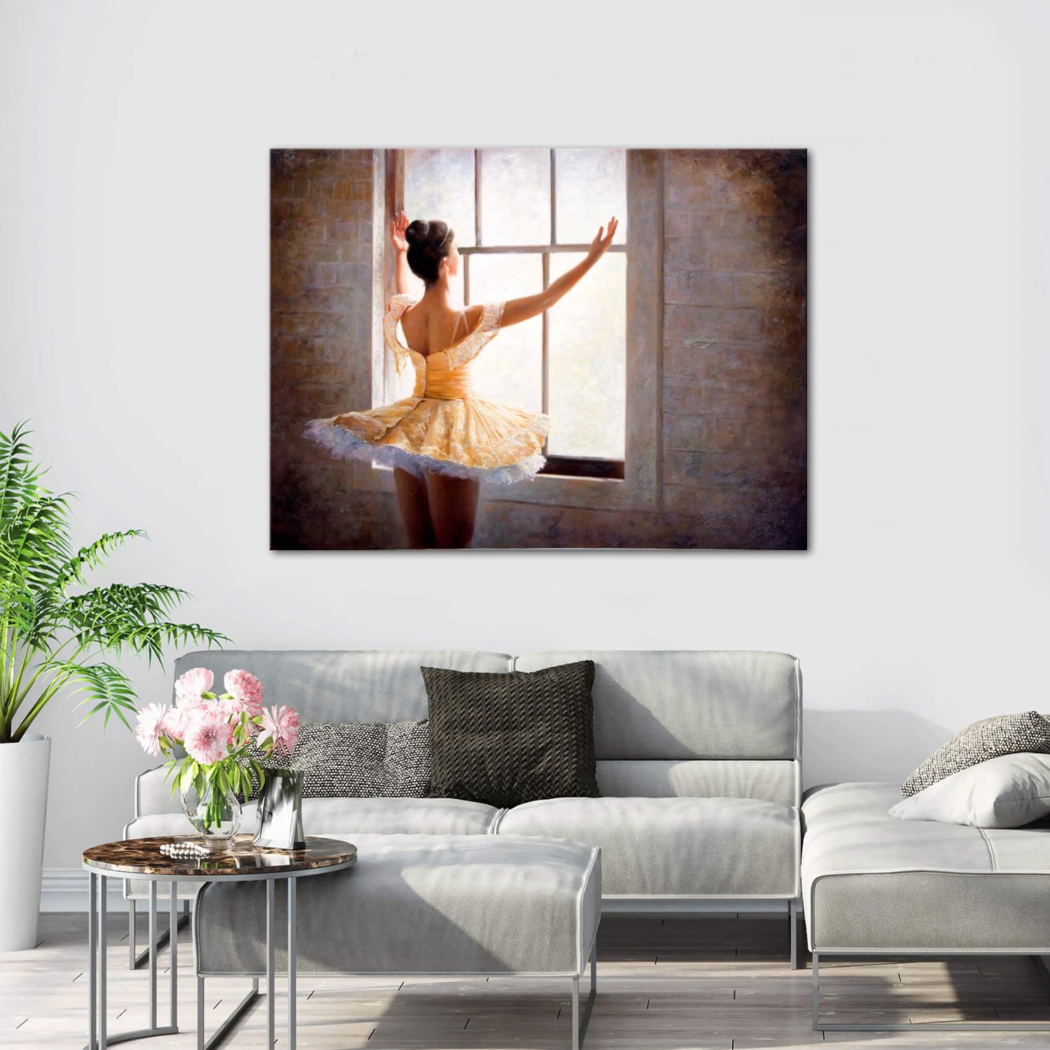 Ballet Woman 3 - Canvas Paintings