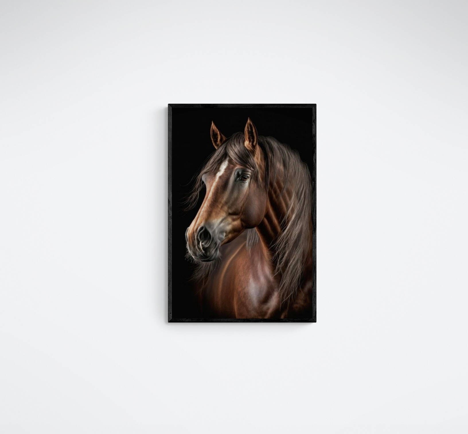 Coffee Horse - Canvas Paintings