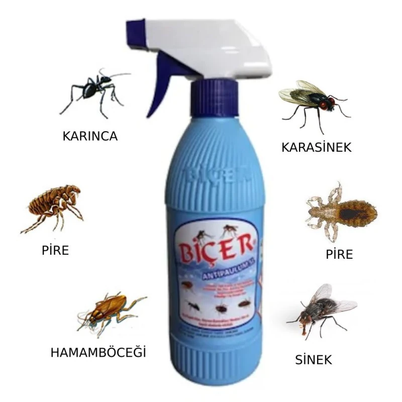 Bi̇çer Böcek İ̇laci Mavi̇