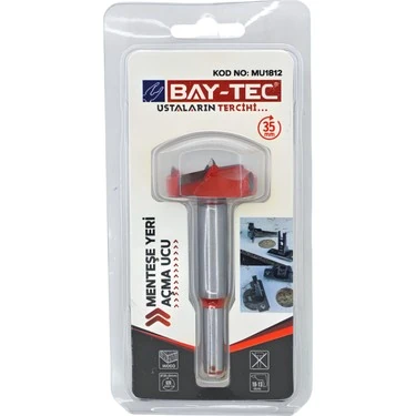 Bay-tec Mu1812 35mm Menteşe Yeri̇ Açma Ucu