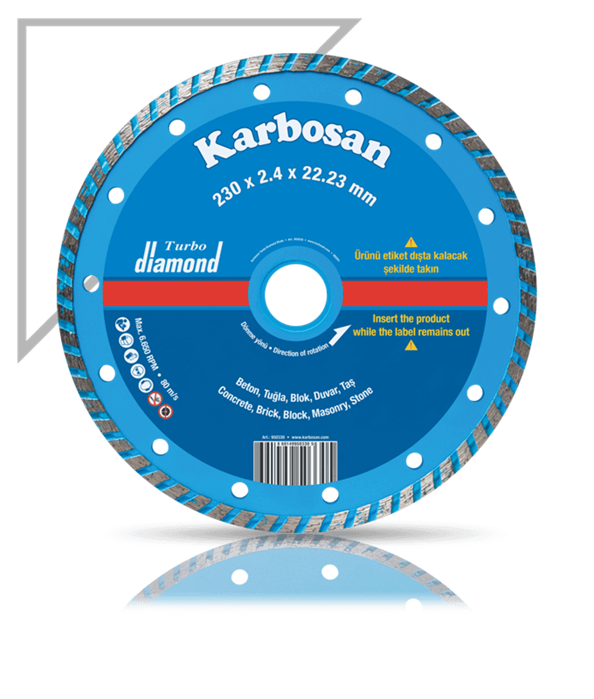 KARBOSAN 180LİK TURBO DİAMOND 50340