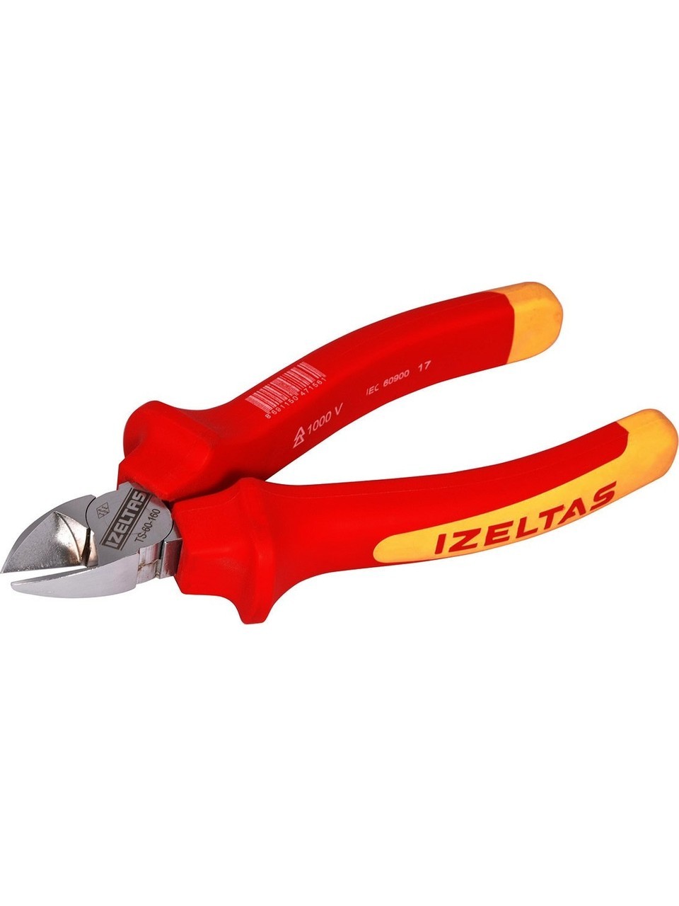 Izeltaş 3700166160 1000V Izoleli Elektrikçi Yan Keski 160 mm