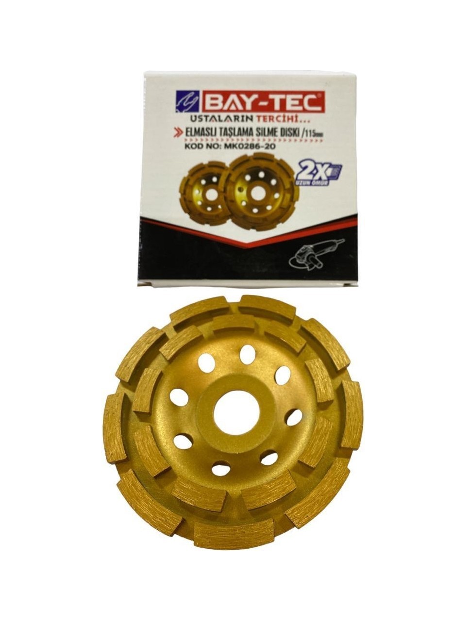 BAY-TEC 115LİK ELMASLI TAŞLAMA SİLME DİSKİ MK0286-