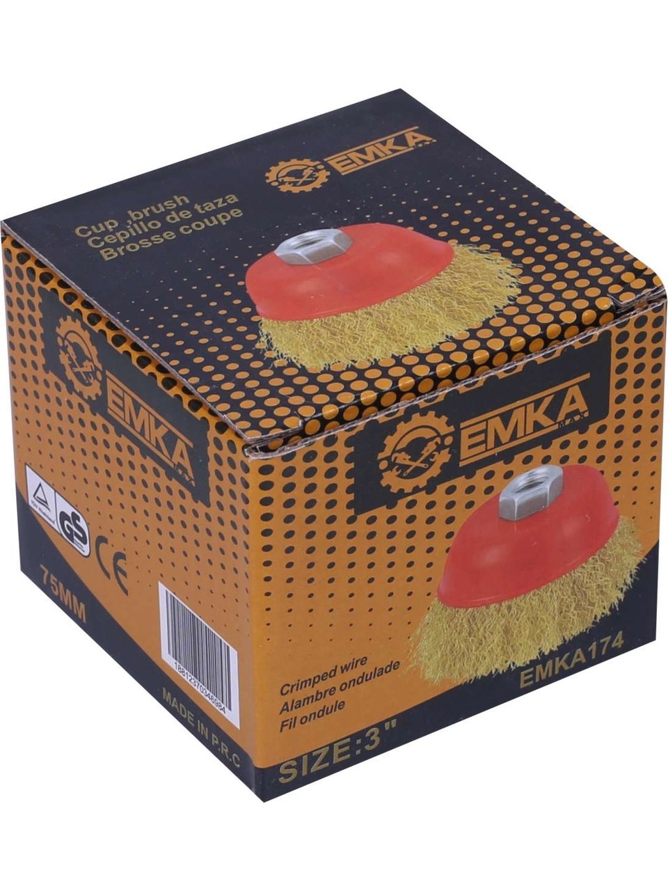 ELKA 65MM SAÇAKLI ÇANAK FIRÇA 0061