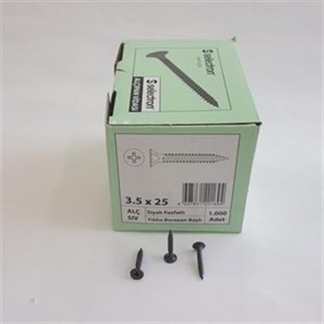 SELECTRON 3,5*25 SİVRİ ALÇIPAN VİDASI