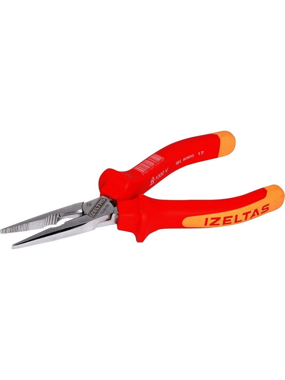 İZELTAŞ 180MM UZUN DÜZ KARGABURUN ELEKTRİKÇİ İZOLE