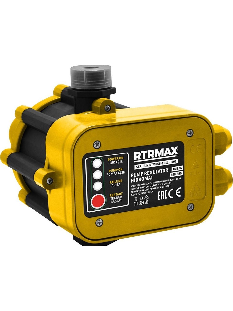 RTRMAX Rtm855 Hidromat 1.5 - 2.2 Bar