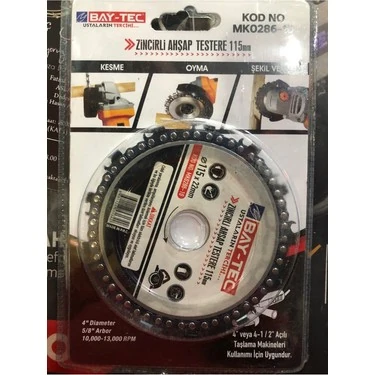 Bay-tec Zincirli̇ Ahşap Testere Mk0286-11